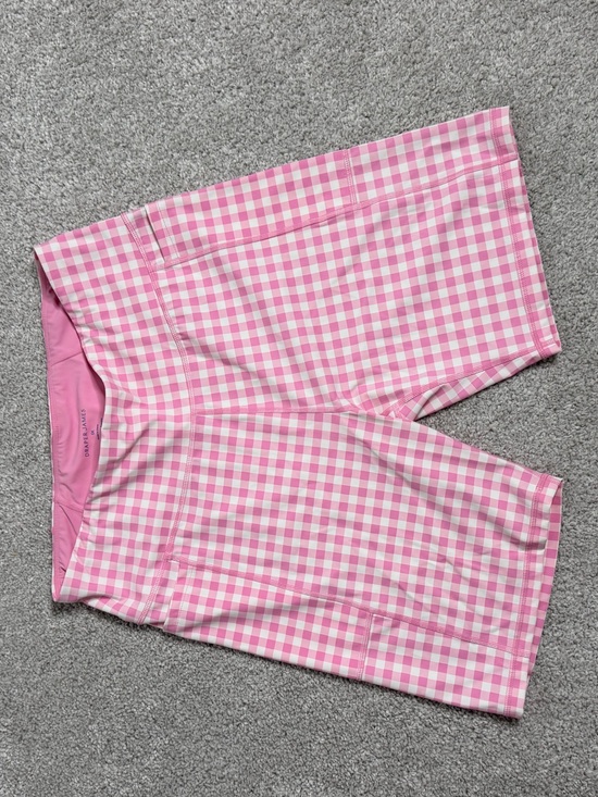 Draper James Pants - Draper James Pink Gingham Women's Shorts | 1X